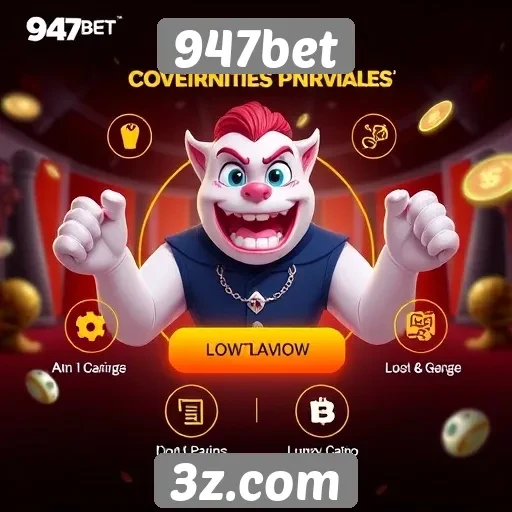 Características principais do site de jogos 947bet