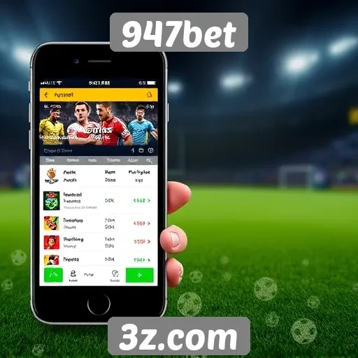 Funcionalidades mobile do 947bet