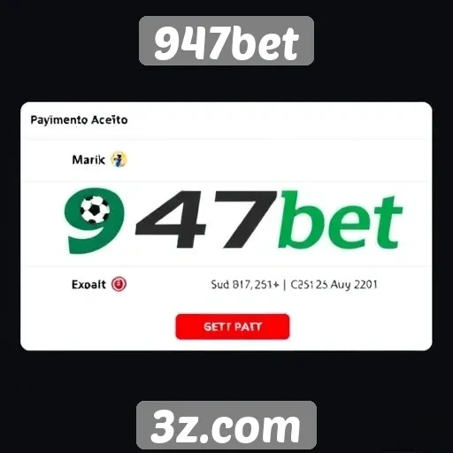 Métodos de pagamento aceitos no 947bet