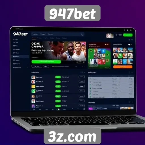 Mudanças na interface do usuário do 947bet